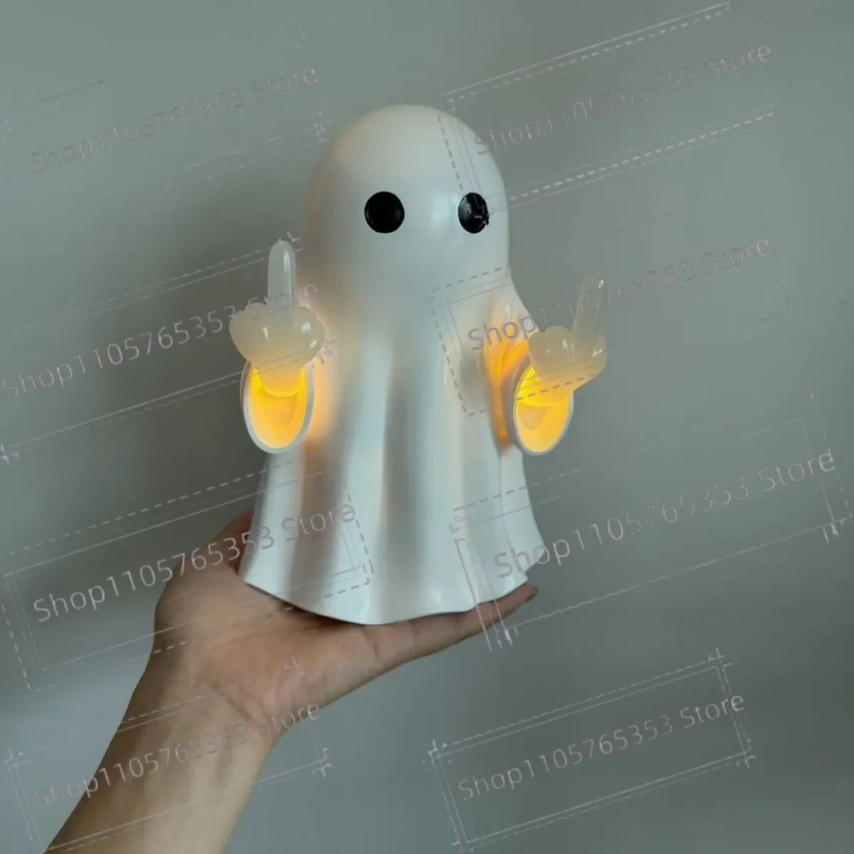 Lámpara Santa Rebelde – Luz Nocturna Decorativa