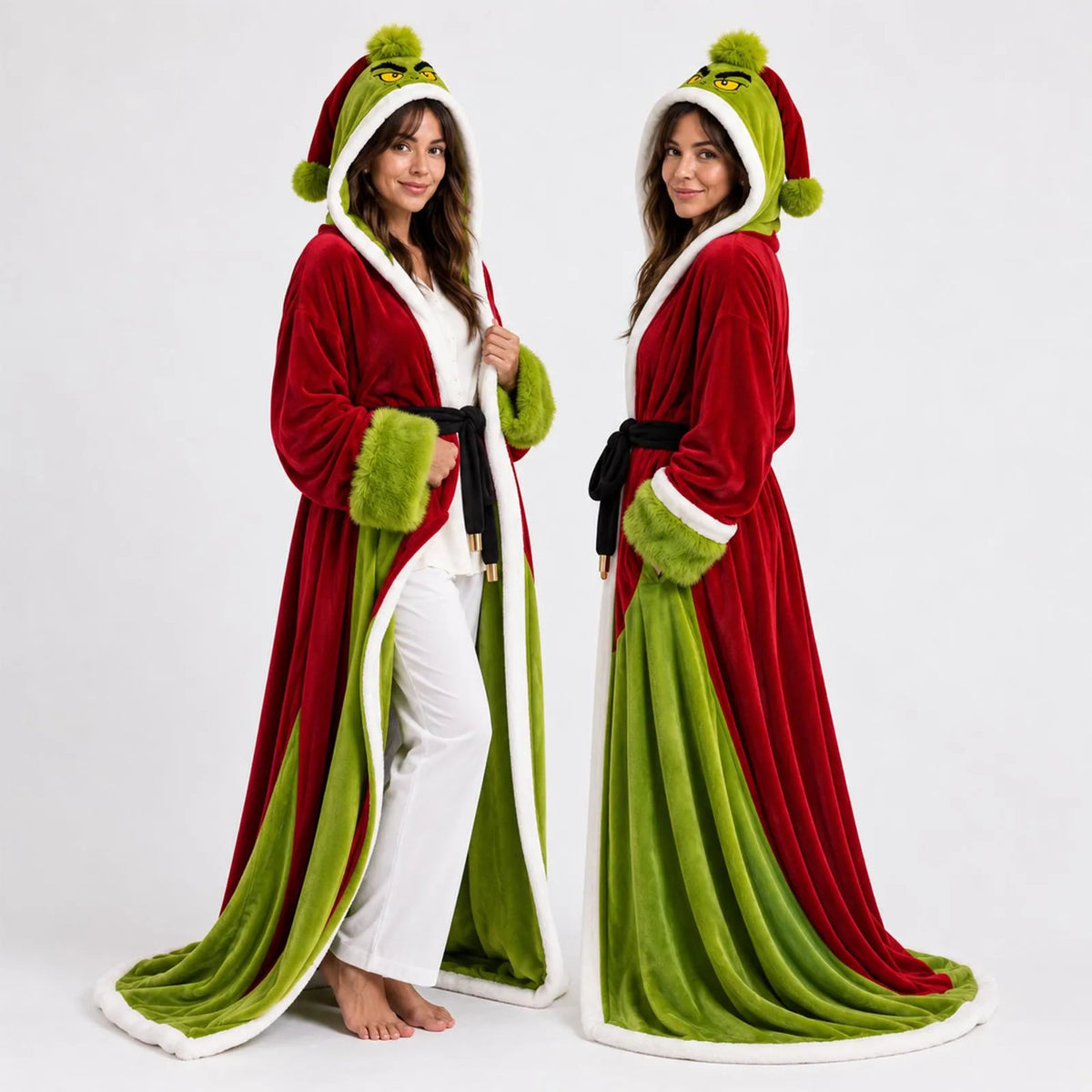 Capa Térmica con Capucha – Diseño Navideño