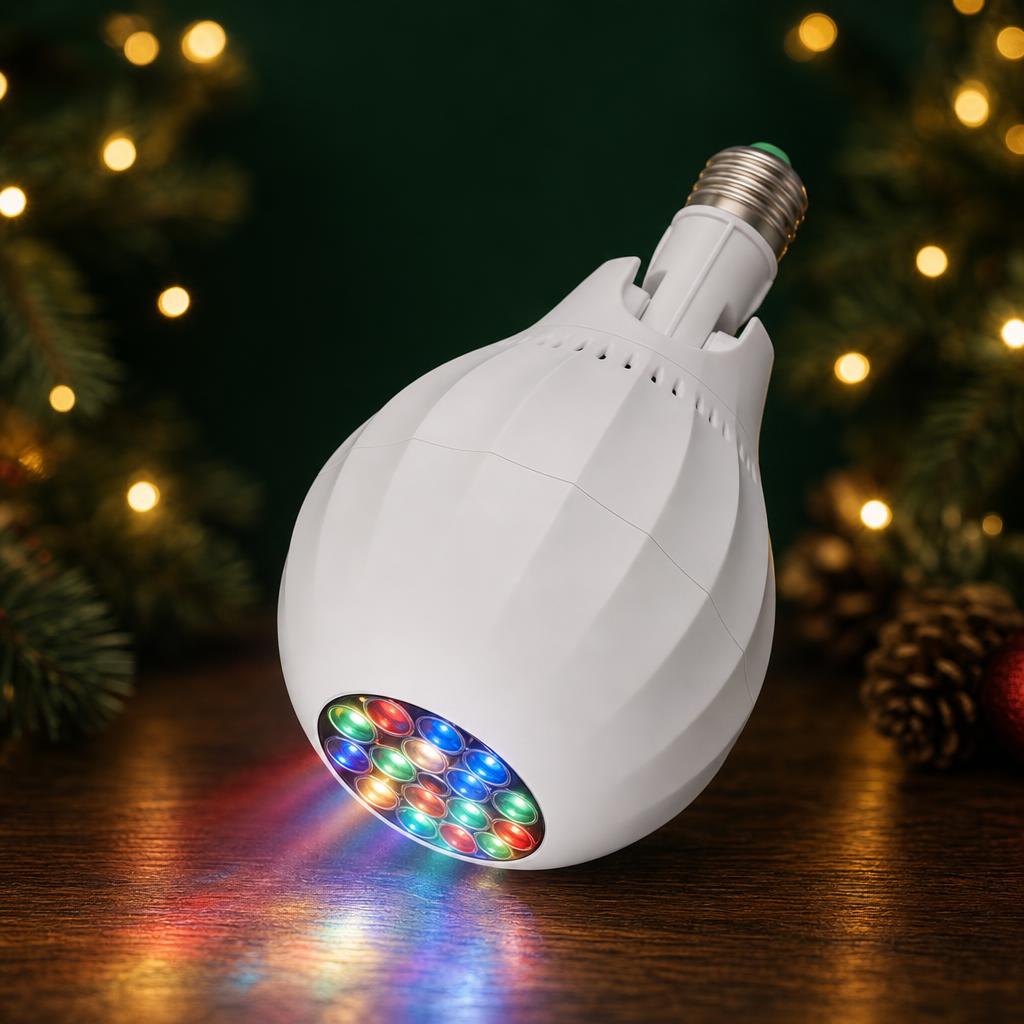 Foco Proyector Navideño – 16 Diseños Giratorios – foto principal