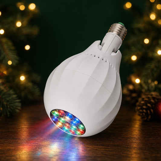 Foco Proyector Navideño – 16 Diseños Giratorios – foto principal