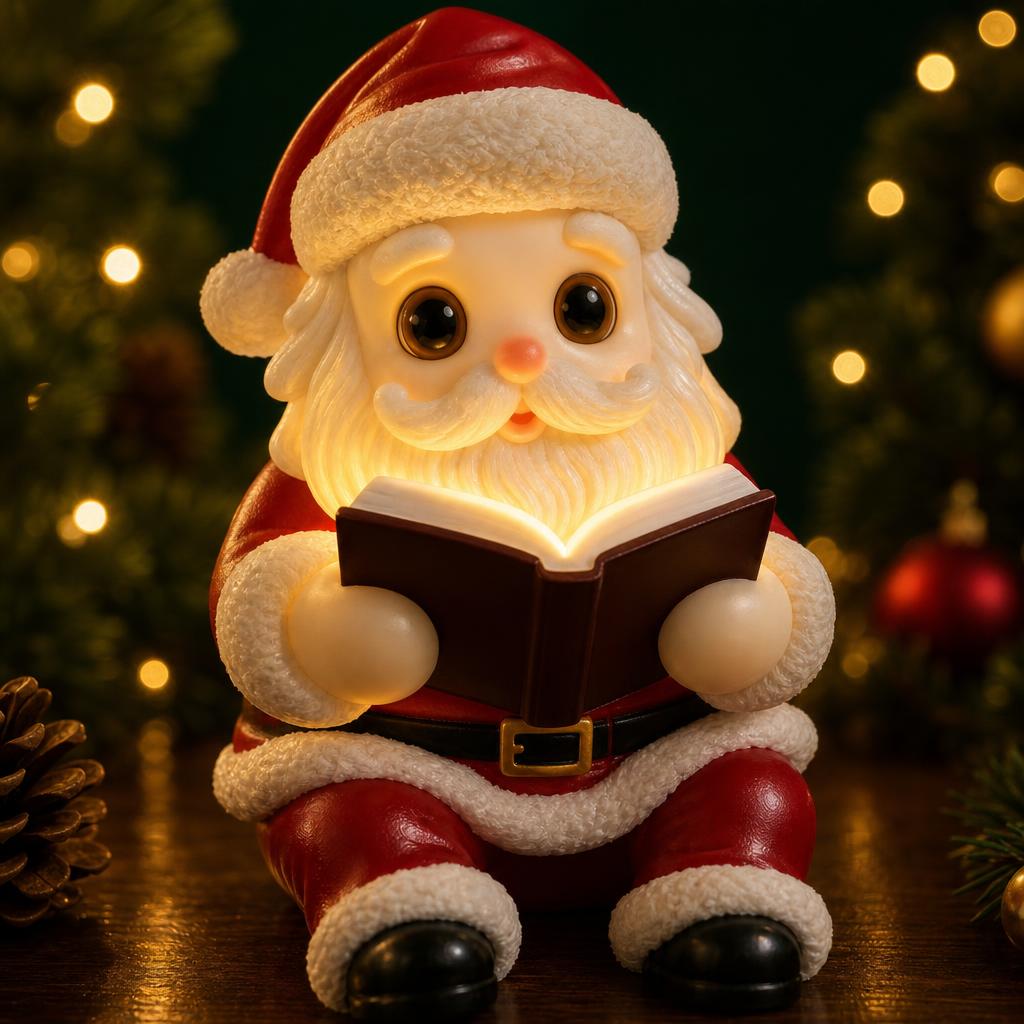 Lámpara Santa Rebelde – Luz Nocturna Decorativa – detalle