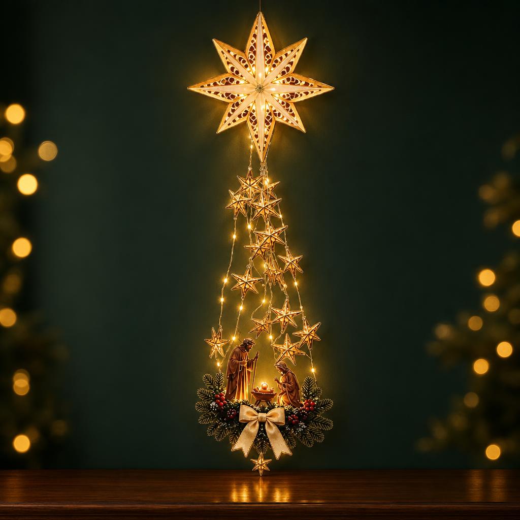 Nacimiento Luminoso para Pared – Decoración LED – foto principal
