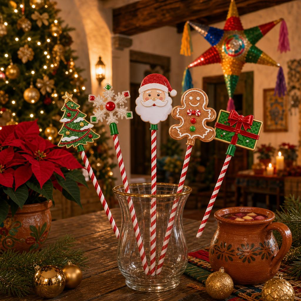Varita Mágica Navideña – Accesorio para Fiestas – en ambiente navideño