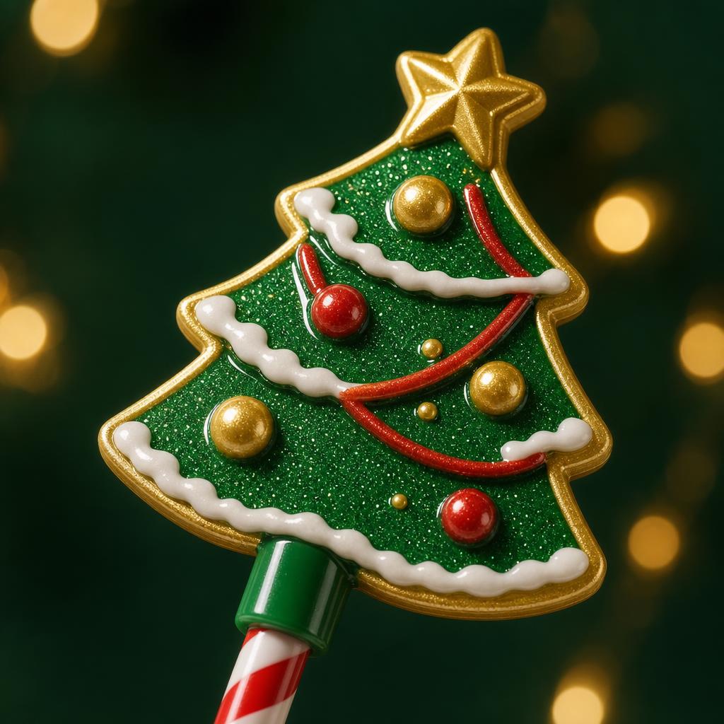 Varita Mágica Navideña – Accesorio para Fiestas – detalle